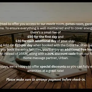  Apartment Unique W/garden Hot Tub, Sauna & Cinema United Kingdom